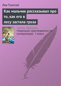 Читать онлайн книгу Как мальчик рассказывал про то, как его в лесу застала гроза автор Толстой Лев Николаевич Книга Как мальчик рассказывал про то, как его в лесу застала гроза