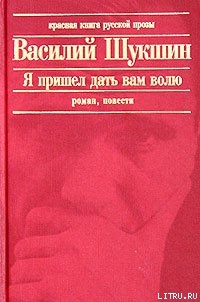 Читать онлайн книгу Я пришел дать вам волю автор Шукшин Василий Макарович Книга Я пришел дать вам волю