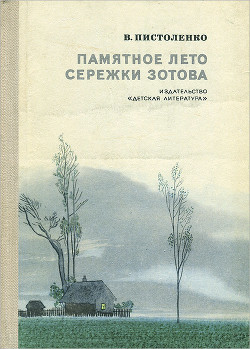 Книга Памятное лето Сережки Зотова