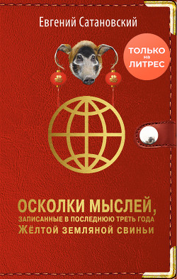 Читать онлайн книгу Осколки мыслей, записанные в последнюю треть года Жёлтой Земляной Свиньи автор Сатановский Евгений Янович Книга Осколки мыслей, записанные в последнюю треть года Жёлтой Земляной Свиньи