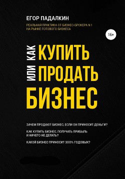 Читать онлайн книгу Как купить или продать бизнес автор Егор Падалкин Книга Как купить или продать бизнес